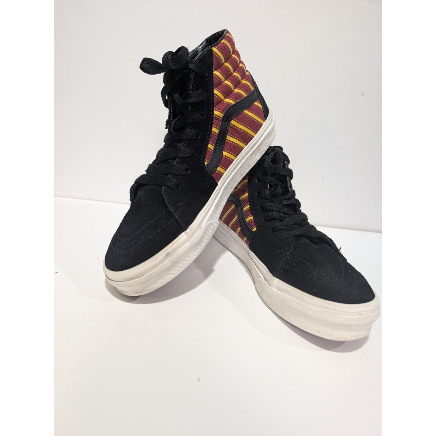 Vans Harry Potter Gryffindor Sz 3 Hightop Leather Sneaker