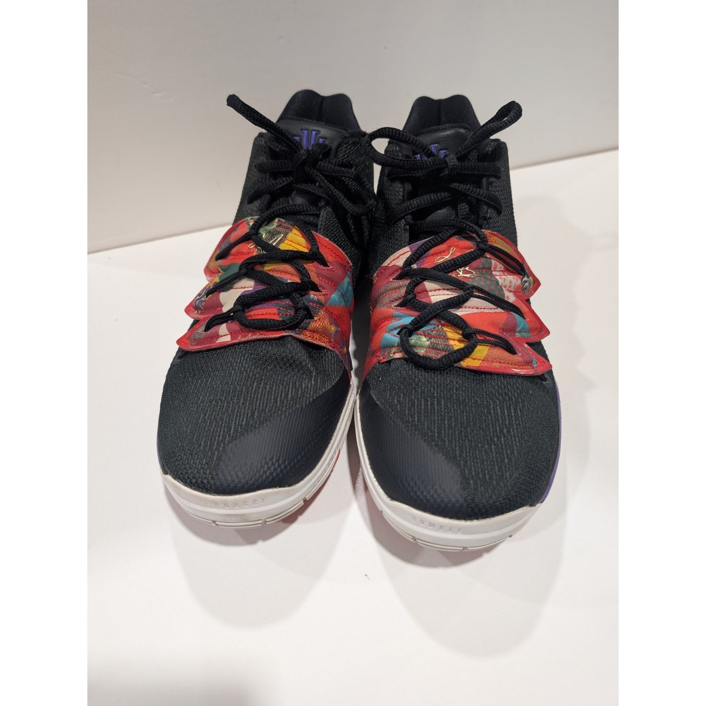 NIKE KYRIE 5 "CNY" CHINESE NEW YEAR BLACK SUMMIT WHITE Grade School Size 6