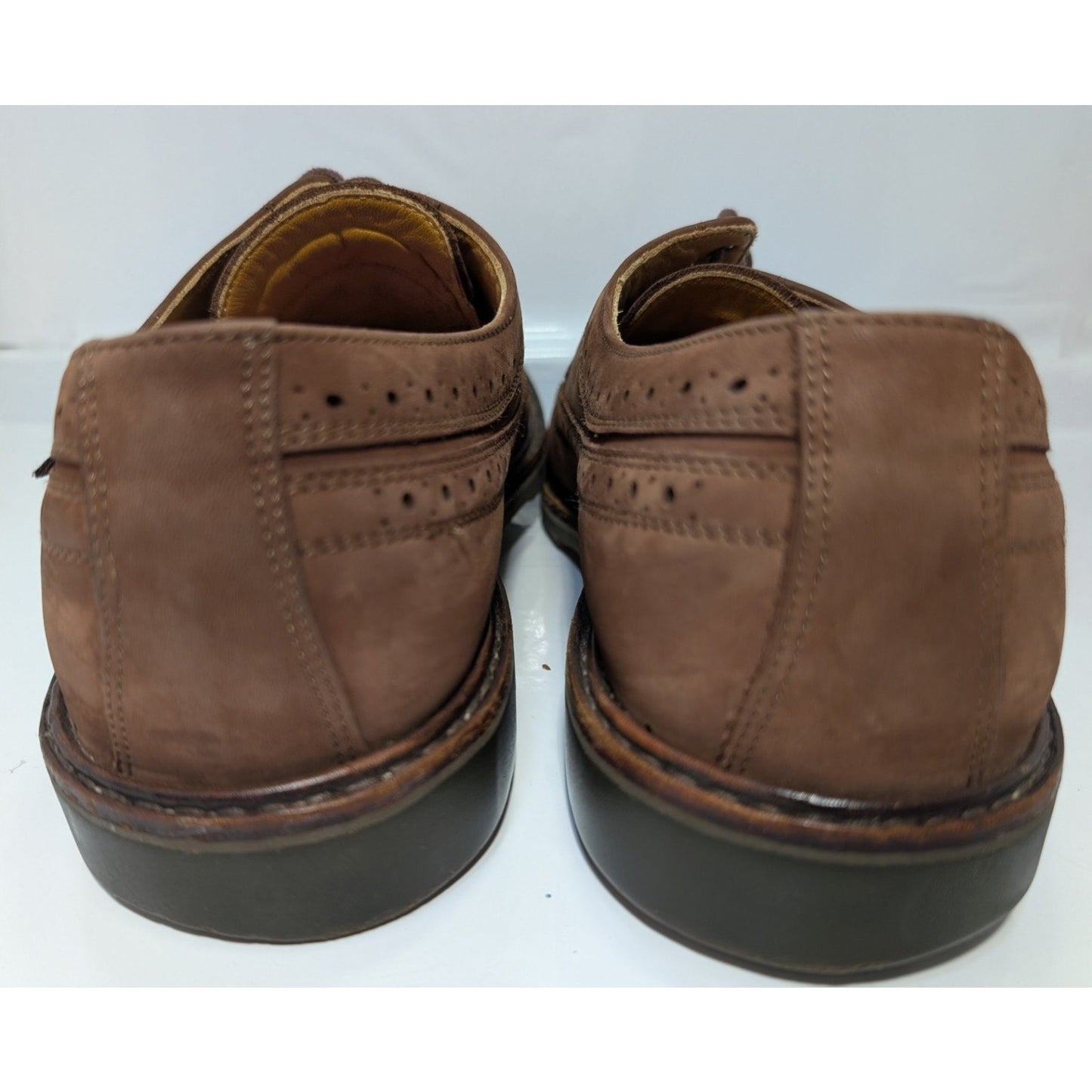 Men's MEPHISTO long wing tip nubuck Leather Loafer Sz 13 Orig $355