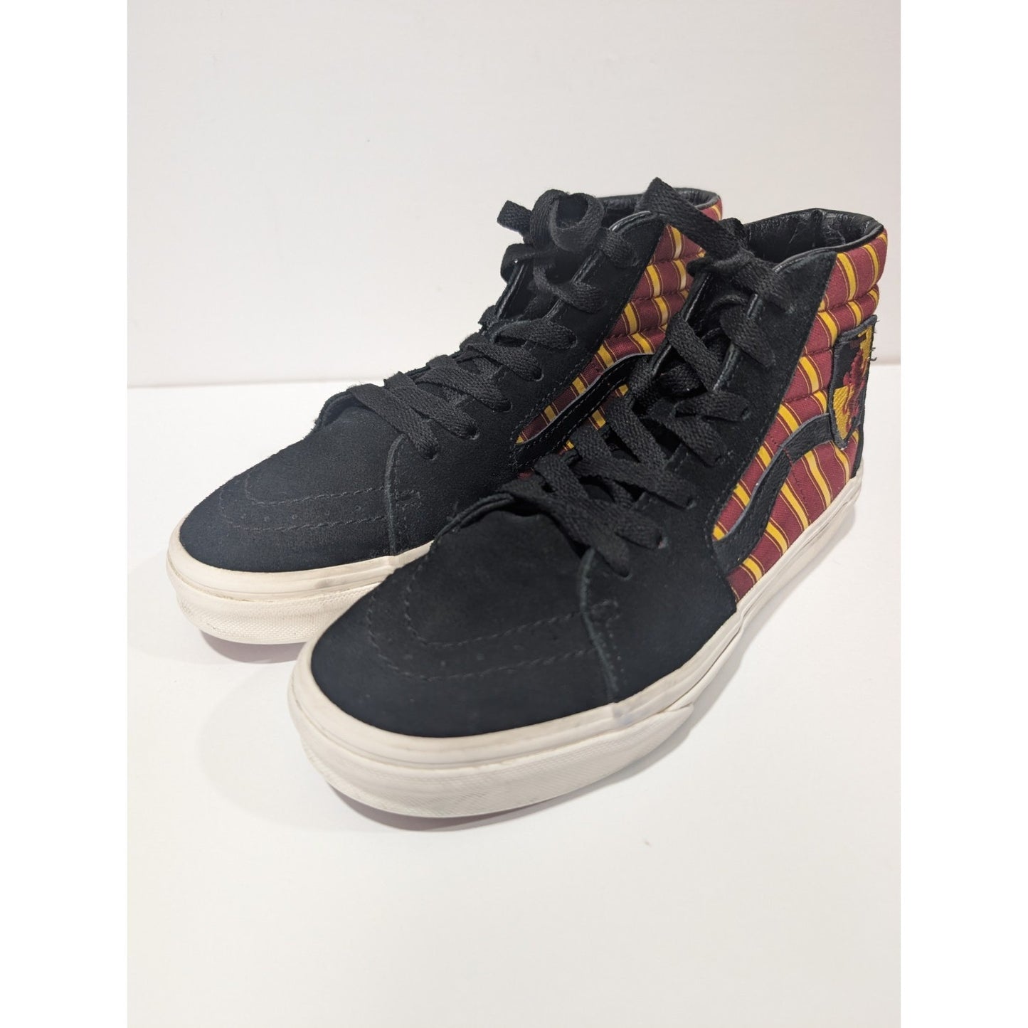 Vans Harry Potter Gryffindor Sz 3 Hightop Leather Sneaker