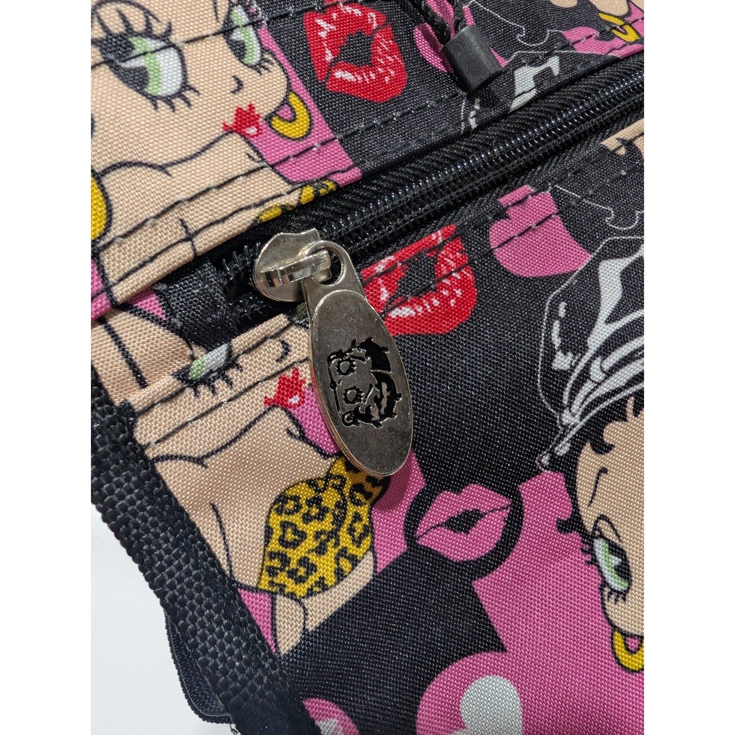Betty Boop Womens Sleep Shirt AND Matching Bag Size M