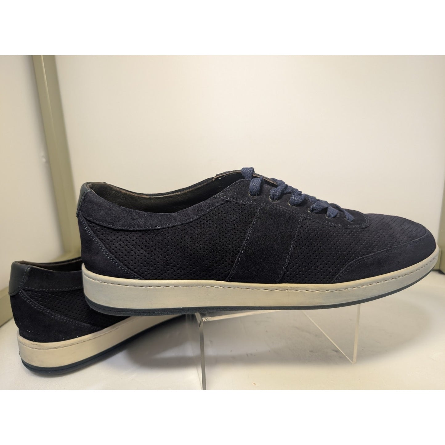 Men's To Boot New York Adam Derrick Solaro Sneaker Shoes Sz 11.5 Casual Navy Blue