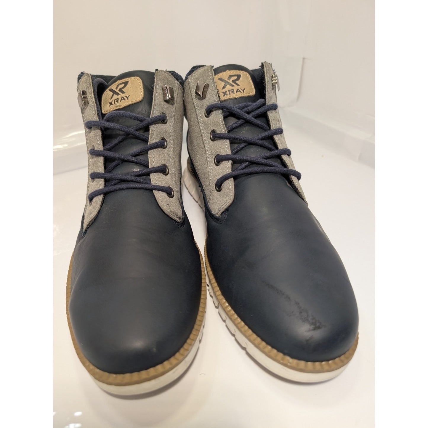 XRAY Gravity navy Mid Top Shoes men size 10