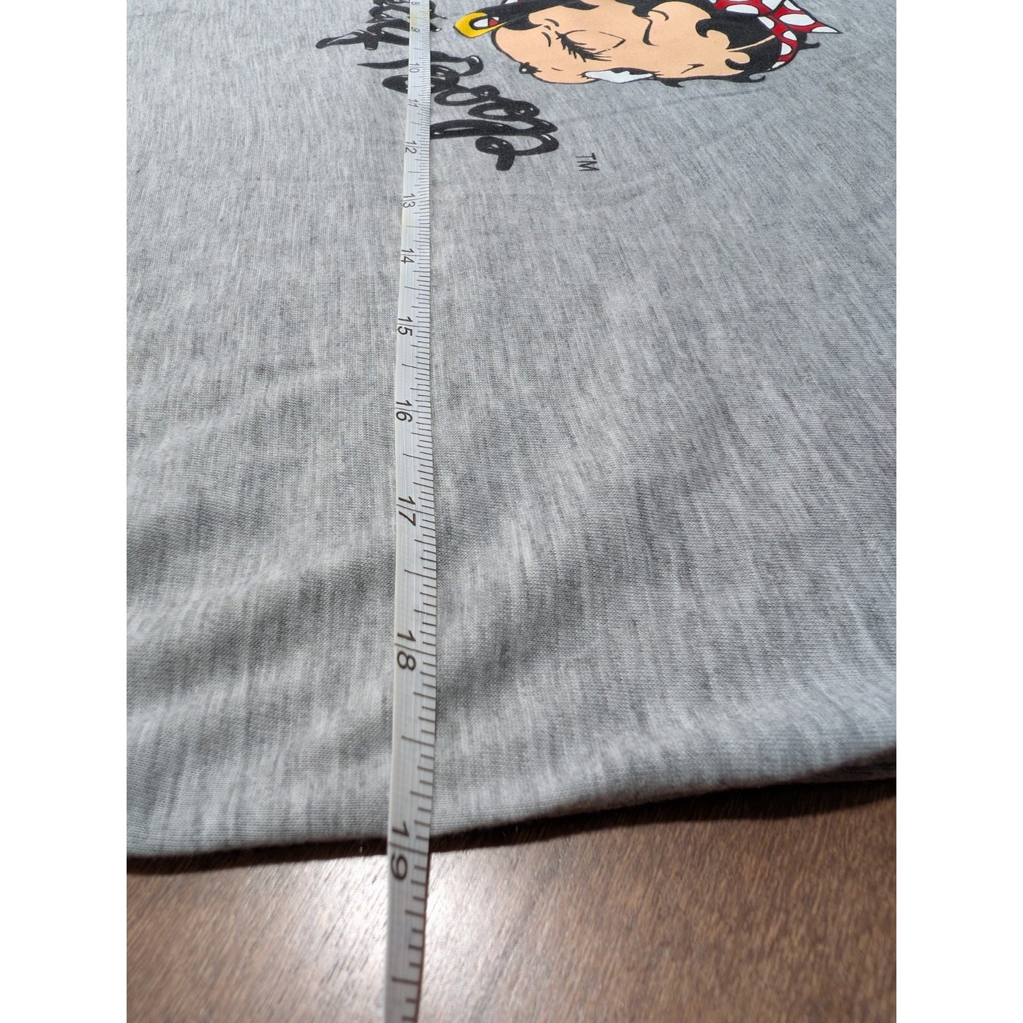Betty Boop Womens Sleep Shirt AND Matching Bag Size M